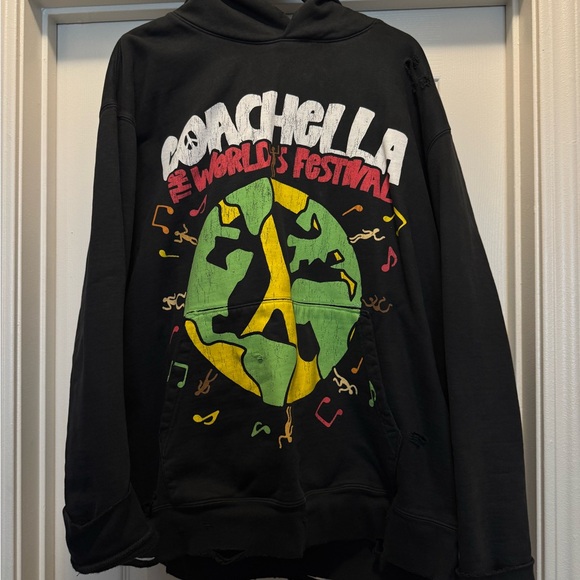 Black Coachella Hoodie
